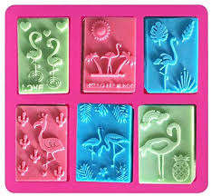 Flamingo soap mould 8.5cm x 5.5cm x2.5cm