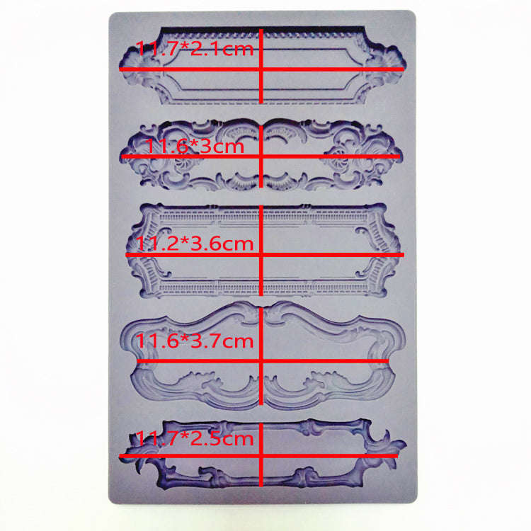 Frames silicone mould