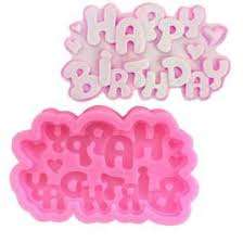 Happy Birthday Silicone mould