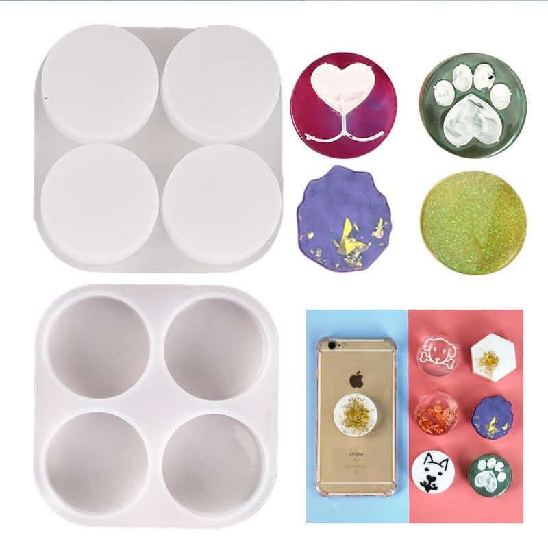 Silicone resin mould, mousse soap oreo, 5cm, 1.9cm deep