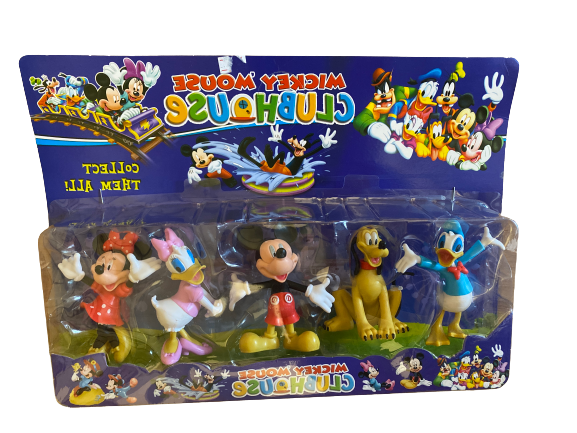 Mickey Mouse Plastic Figurines