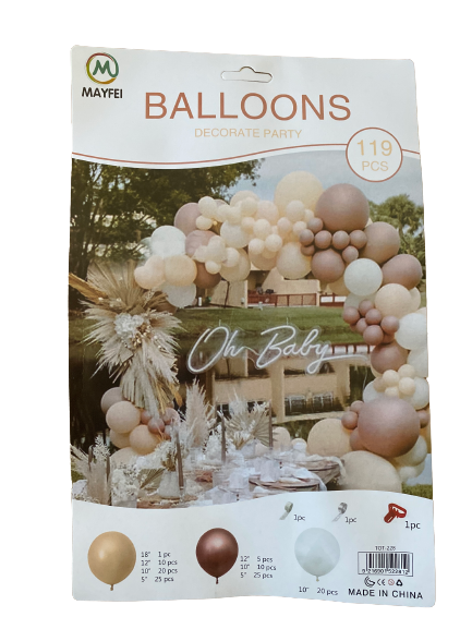 TOT-228 Balloon Arch Garland 119pcs
