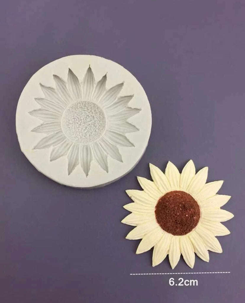 Silicone Mould Sunflower