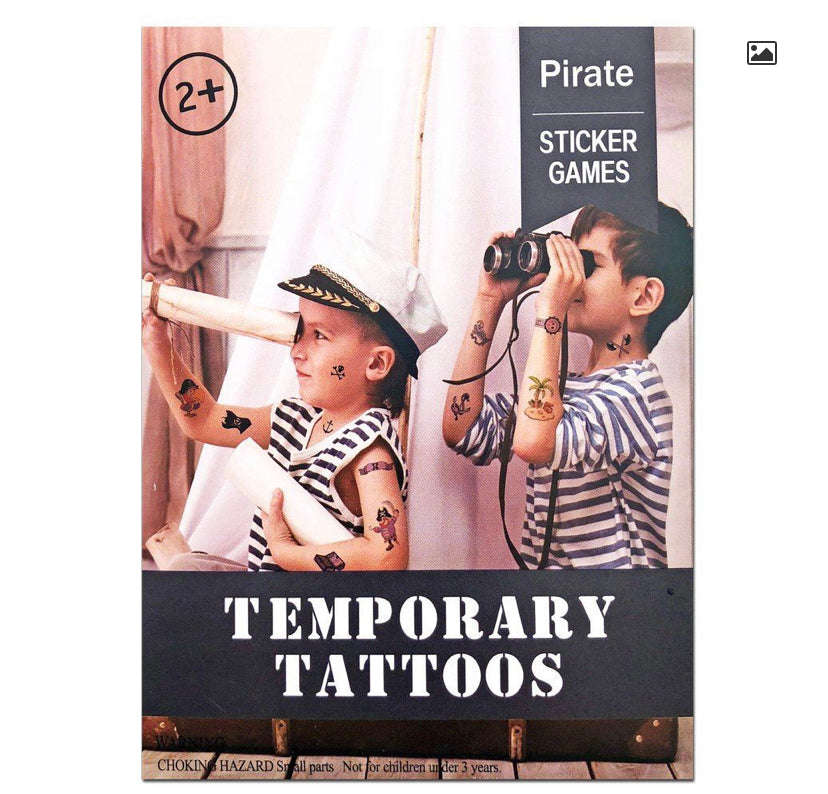 Pirate Temporary Tattoos