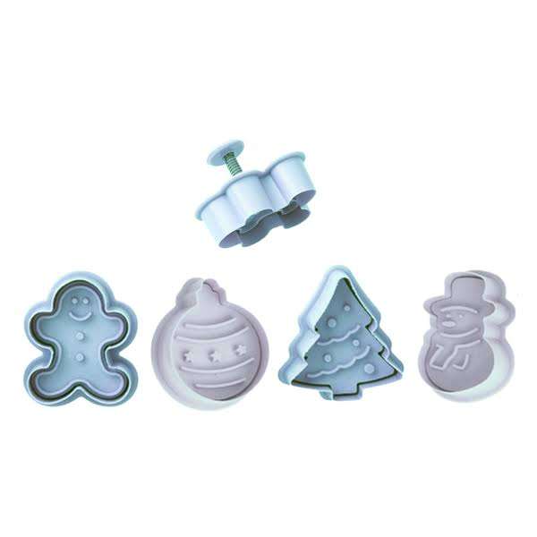 Homezaza Christmas Cookie Cutter Set