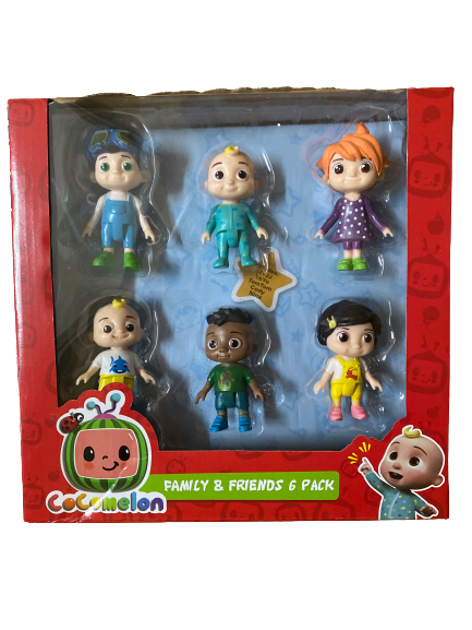 CocoMelon Plastic Figurines Cake Topper