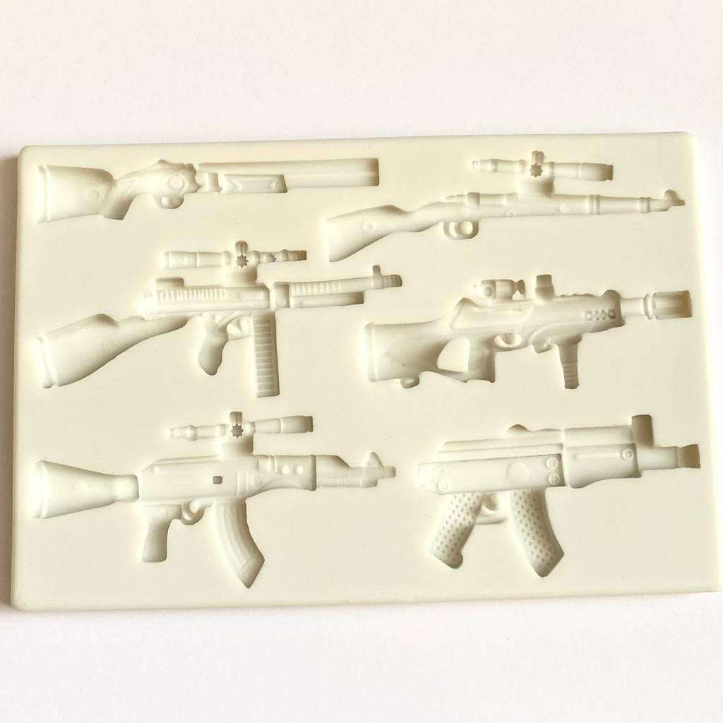Silicone Mould Army Guns