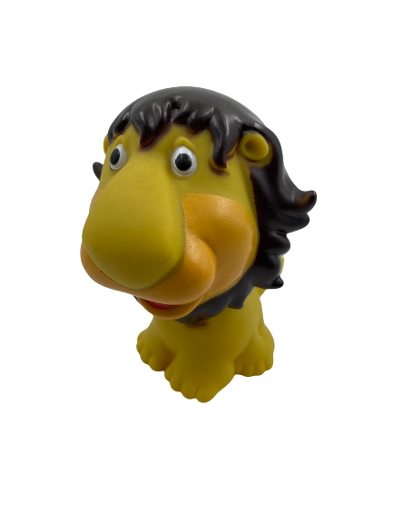 Wild Animal Bath Toy 10cm Lion