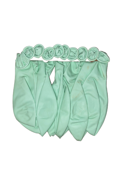 Victory Cloud Party Balloon  Mint Green 10pcs