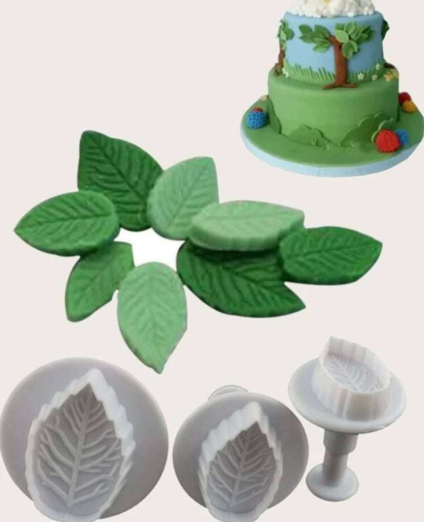 Leaf Fondant plunger Cutter