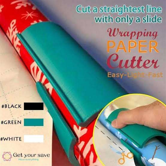 Wrapping paper cutter