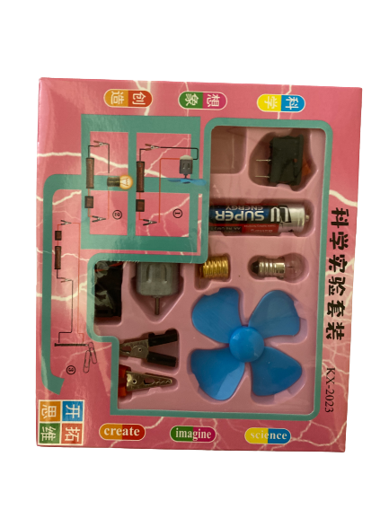 Kids science kit fan