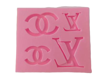 LV, CC logo silicone mould