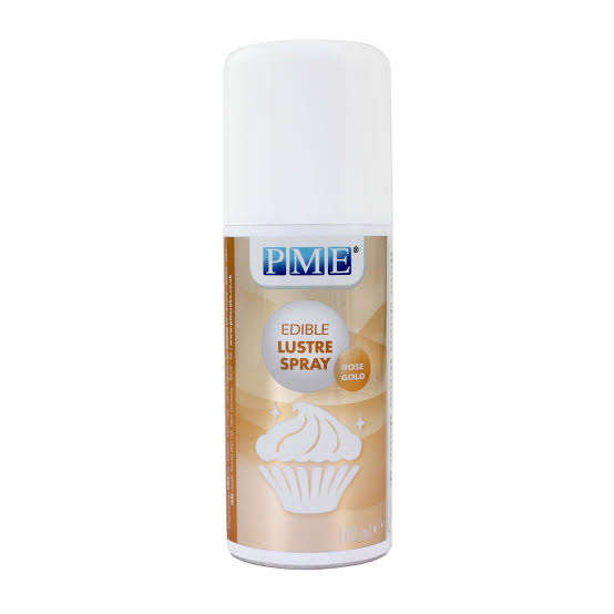 PME Edible Lustre Spray, Rose Gold, 100ml