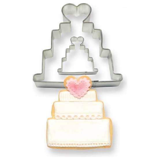 PME Metal Wedding cake cutter set
