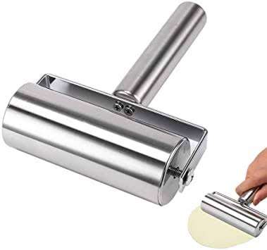 Stainless Steel Fondant rolling pin 4.5 x 12.5cm