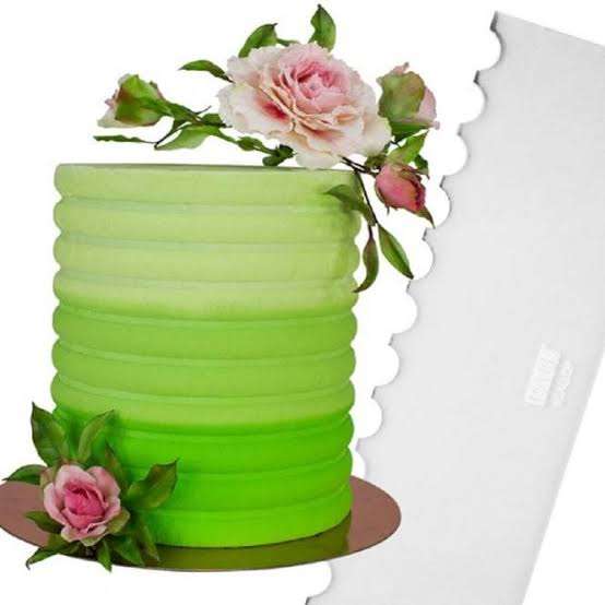 Patterned Side Scraper Scallop