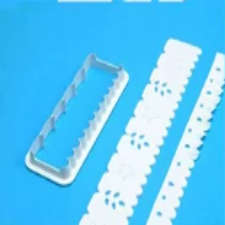 Plastic fondant lace cutter, B