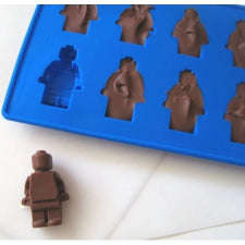 Silicone fondant Lego mould  4x2.5x1cm