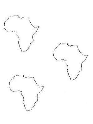 DH07 Hard Plastic Soap Mould Africa 60mm x 60mm x 22mm Deep 60g