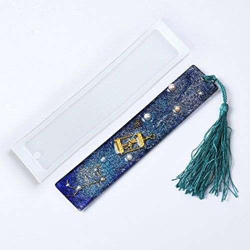 Resin Bookmark soft silicone mould  19x3cm