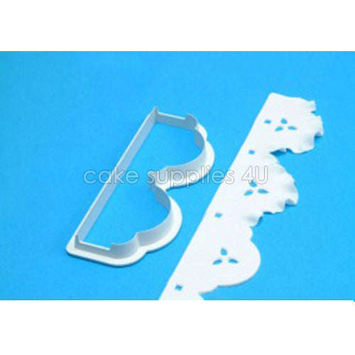 Plastic fondant lace cutter, C