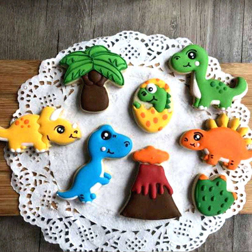 Dinosaur Plastic Cookie Cutters