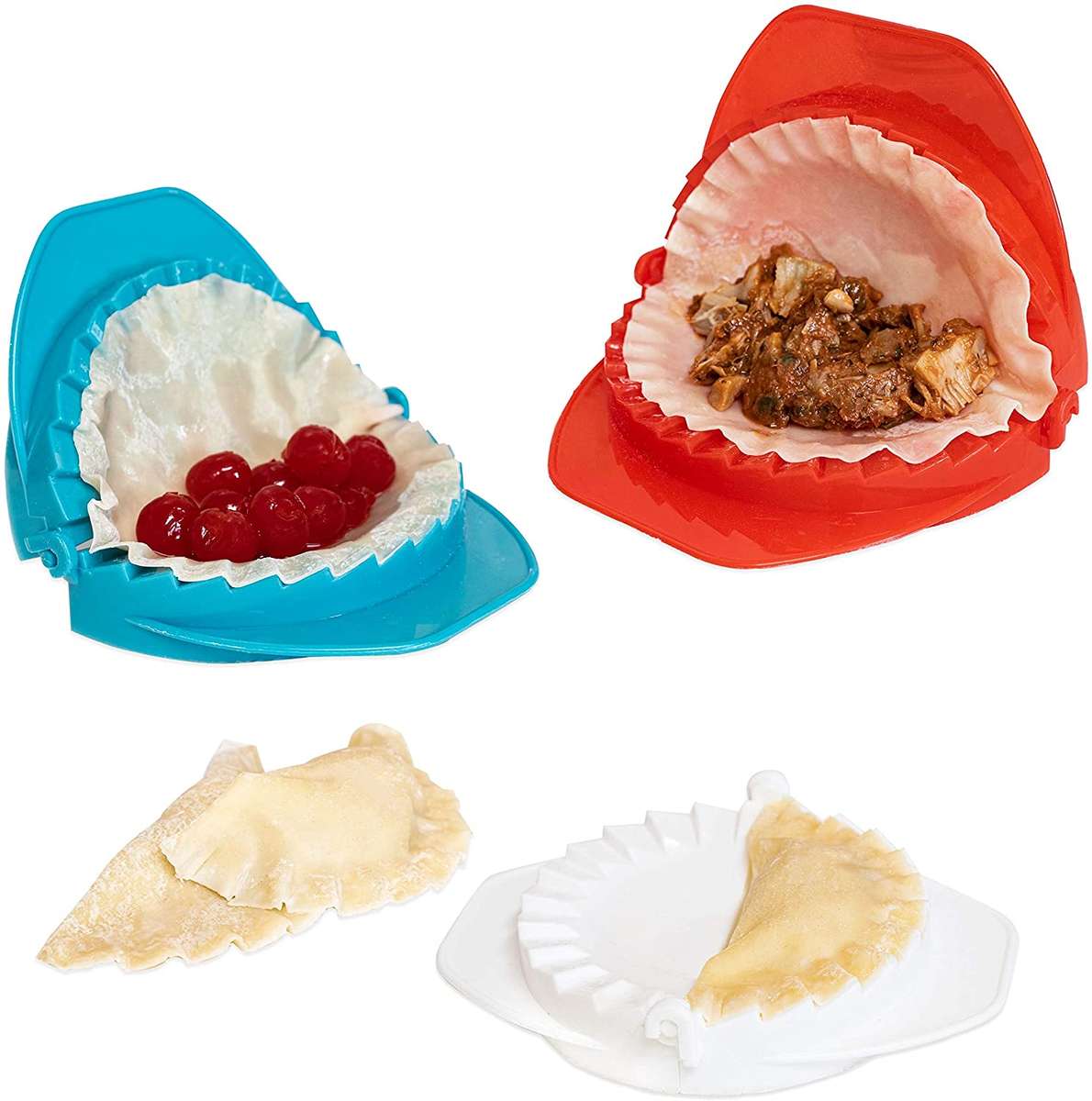 Round Pie, pastry maker set, 10.2cm, 8.5cm, 7.5cm