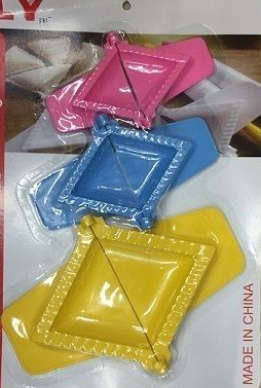 Triangle Pie, pastry maker set, 7.5x6cm, 9x7cm, 11.5x8cm