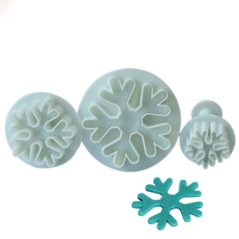 Snowflake Fondant Plunger Cutter