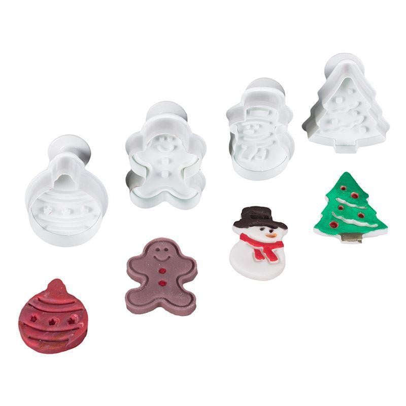 Homezaza Christmas Cookie Cutter Set