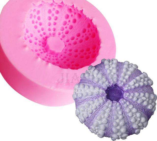 Big Sea shell silicone mould A, 4cm