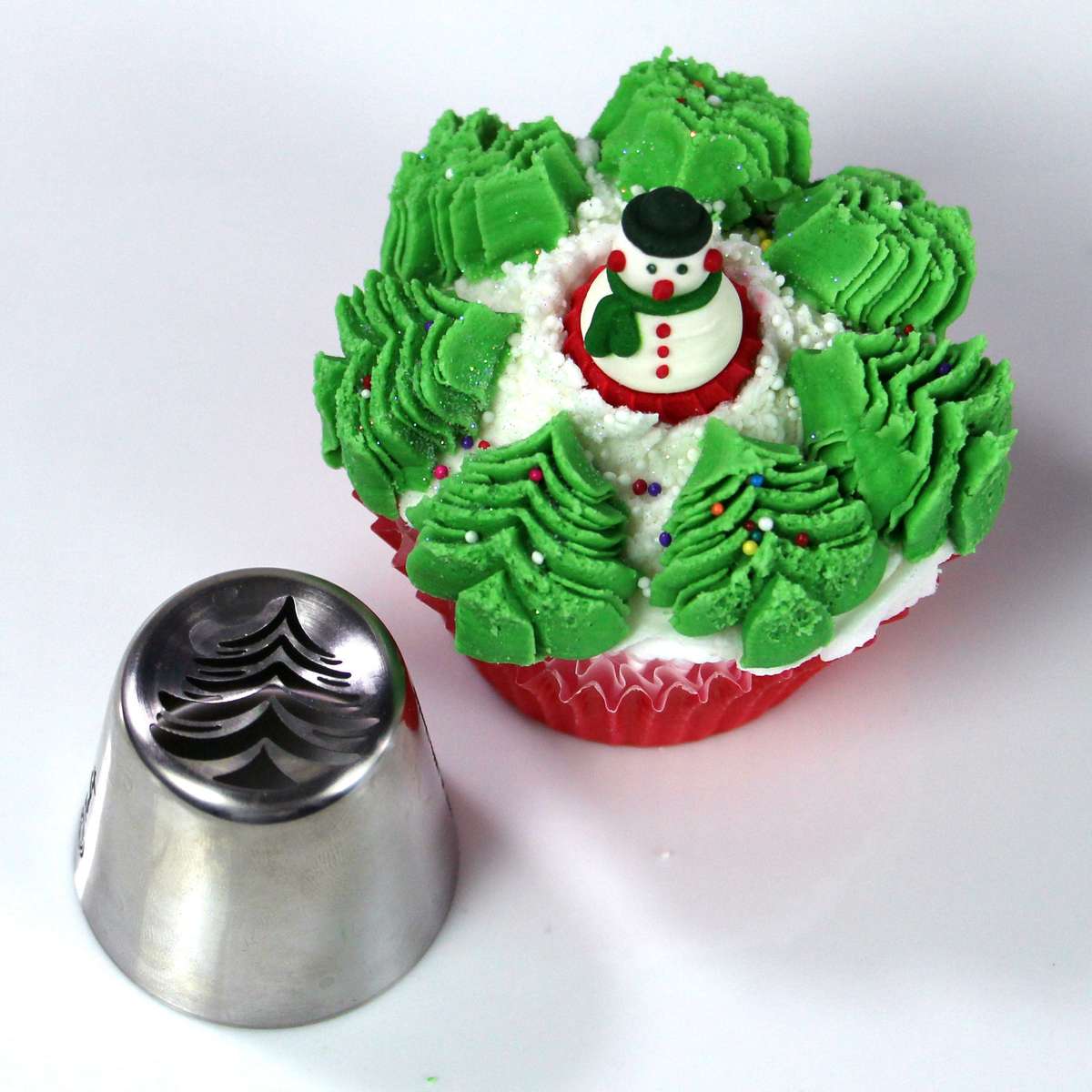 6pc Christmas Russian nozzle set