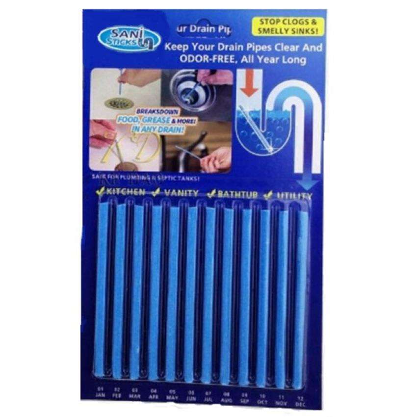 Sani Sticks, drain cleaning sticks
