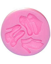 High heels shoes silicone mould, for fondant, size of mould 7cm