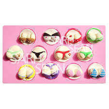 Coastal Beach Baby Bikini Silicone Mould, Mould size 17x10,