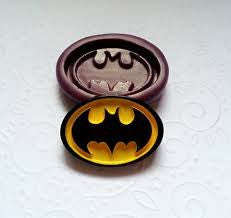 Batman silicone mould, for fondant, 3.3x2.2cm