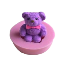 Teddy Bear fondant / sugar paste mould 3cm C