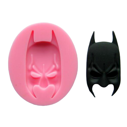 Batman silicone mould, for fondant, size of mould 7x6cm