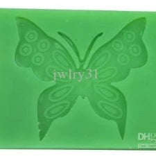 Butterfly silicone mould, for fondant, size of mould 8x6 cm