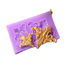 Flower Embellishment silicone fondant mould.