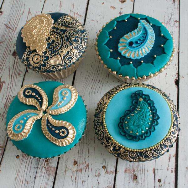 Paisley silicone mould