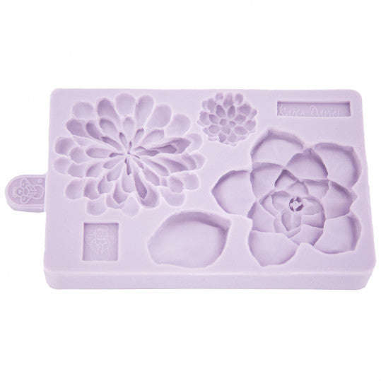 Succulent silicone mould,