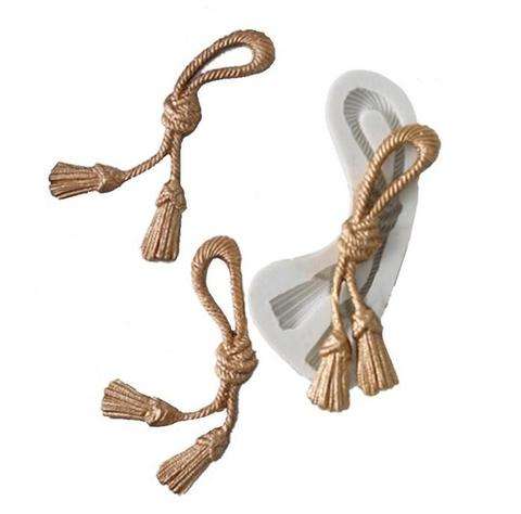 Tassel silicone mould, 8.5x3cm
