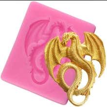 Dragon silicone mould, 3.6x4.5cm, Game of thrones