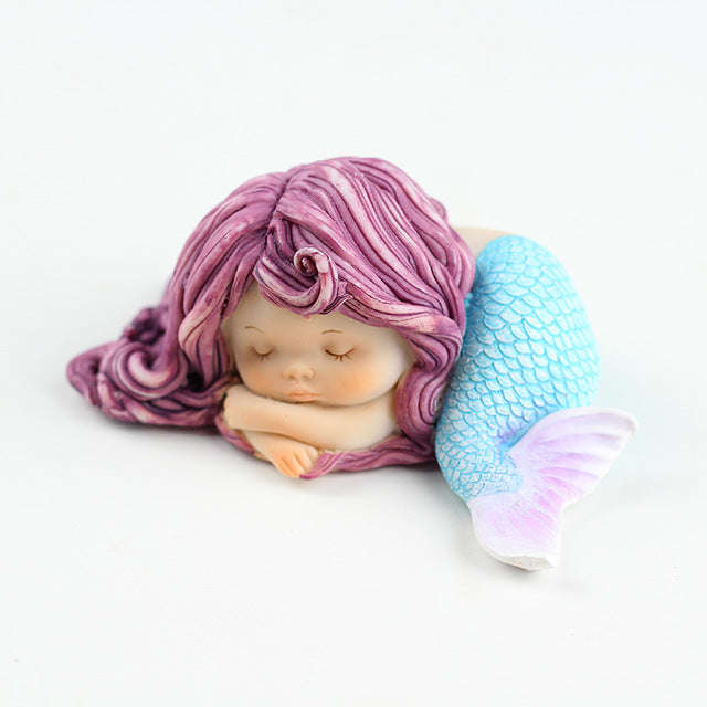 Cute mermaid silicone mould, 9x5x4cm L