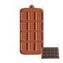 Mini Slab Chocolate Bar Chocolate truffle silicone mould, PP