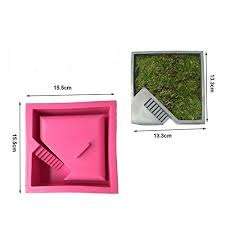 Planter Silicone Mould, Cement Pot squar