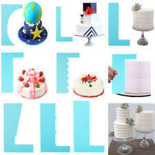 E, Plastic cake scarper modeling smoother 18.5cm, E