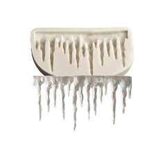 Ice snow Silicone fondant mould, size of Mould 9.5x6cm